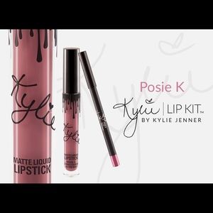 Kylie Lip Kit - Posie K BRAND NEW IN BOX