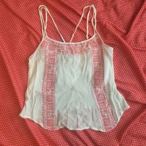 Rue 21 embroidered tank top