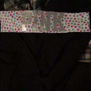 Never worn VS Pink yoga pants