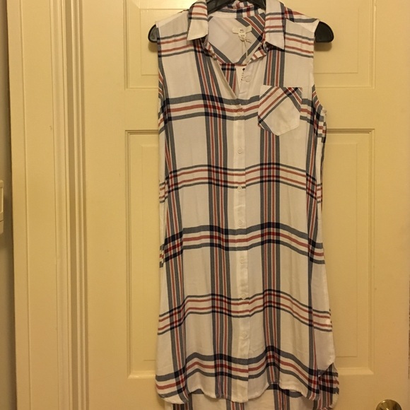 BBL Plaid Shirtdress - Picture 3 of 4