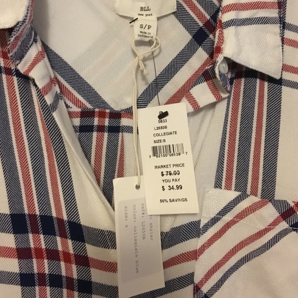 BBL Plaid Shirtdress - Picture 4 of 4