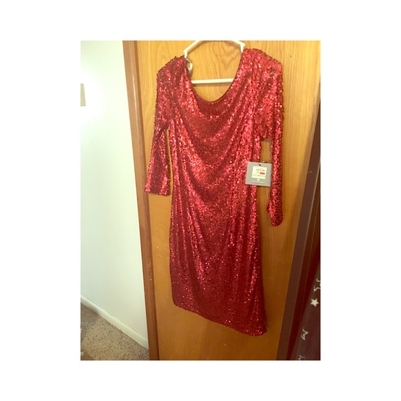 Sequins mini dress