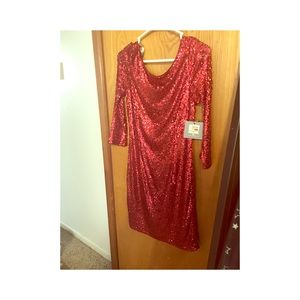 Sequins mini dress