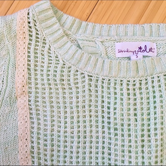 SHRINKING VIOLET sweater, S._3