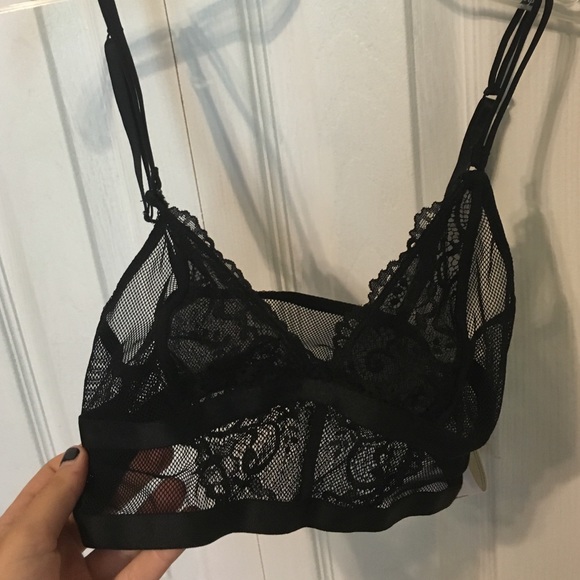 BRAND NEW Black Lace Bralette