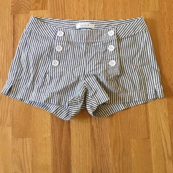 Nautical striped shorts