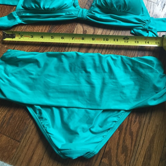🐚Teal two piece swimsuit - Picture 3 of 4