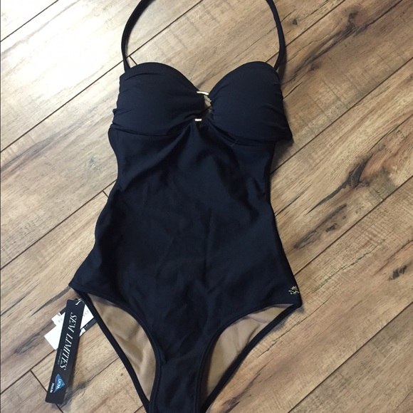 Black monokini