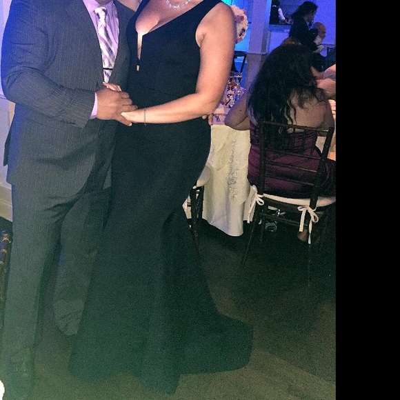 Black gown