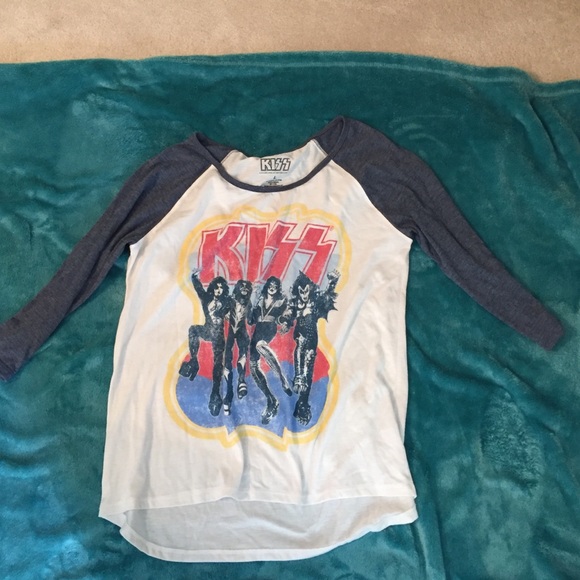 KISS quarter sleeve T