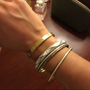 FOUR Anthroplogie Bangles