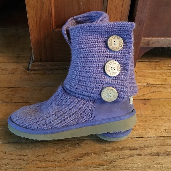 UGG Cardy Knit Flat Boots