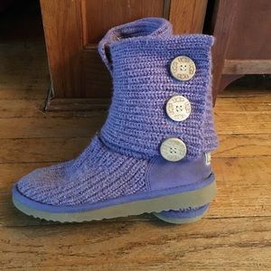 UGG Cardy Knit Flat Boots