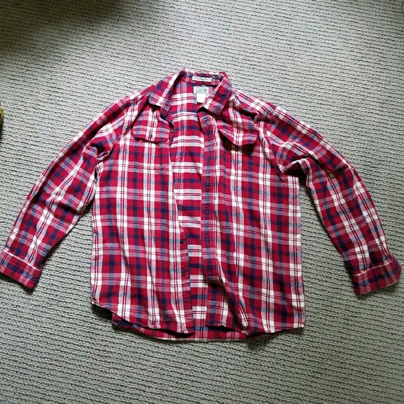 Men's LL BEAN flannel shirt - L