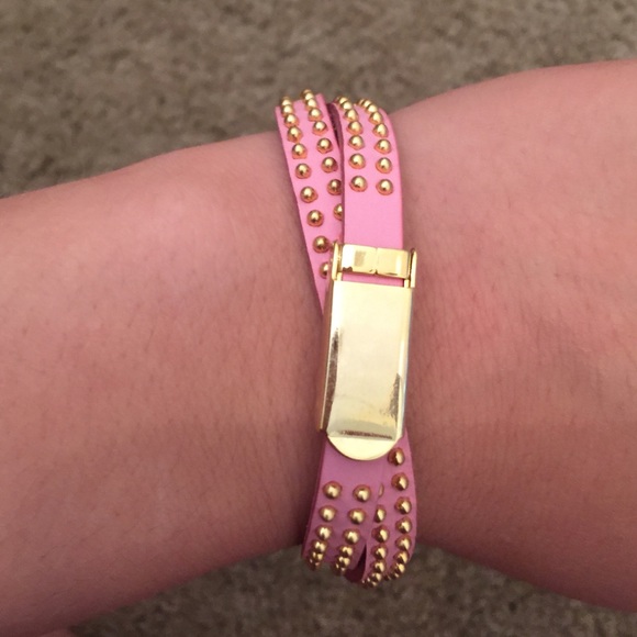 Pink and Gold bracelet