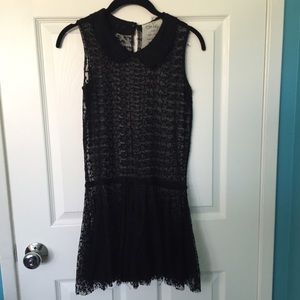 Free People black lace tunic/dress