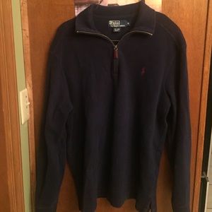 Men's polo pull over