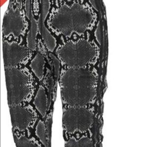 SOLD!!!! Adidas snakeskin pant, Small, NEVER WORN