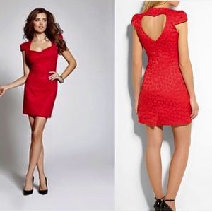 Guess heart cutout dress.