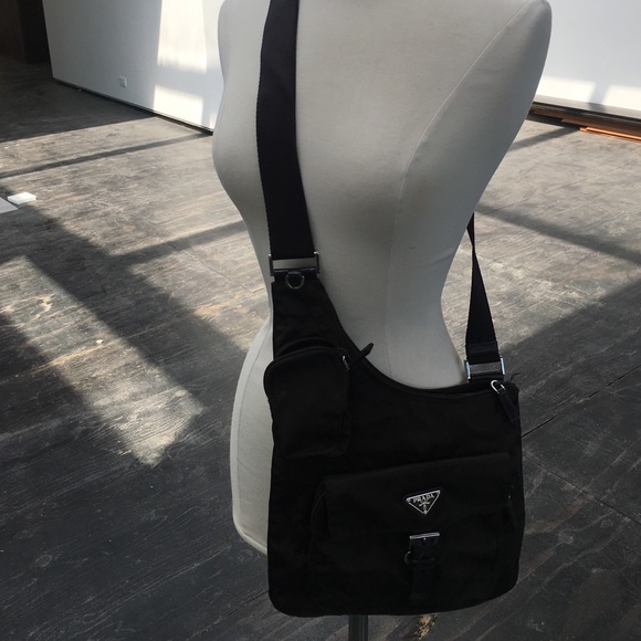 Prada brown Cross body purse