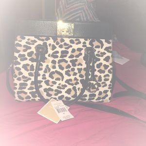 Michael kors cheetah print purse