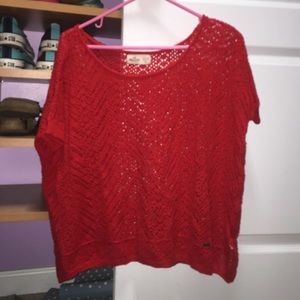 Red Knit Shirt