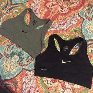 Nike Pro Dri-Fit GRAY Sports Bra