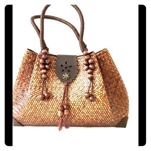 ‼️WEEKEND SALE‼️Handcrafted tote was $45