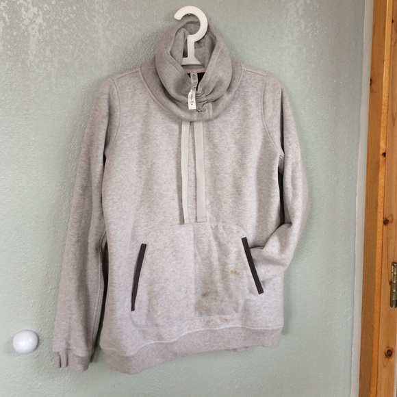 Lulu lemon adjustable cowl neck sweater