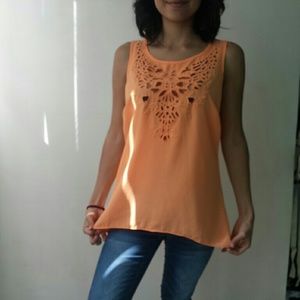 Flower design blouse