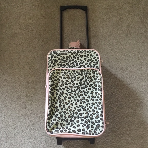 Leopard Print Carry On