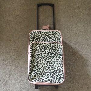 Leopard Print Carry On