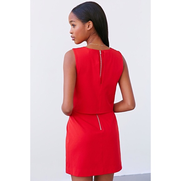 Silence + Noise Red Dress - Picture 4 of 4