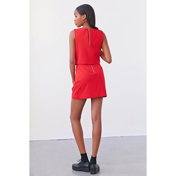 Silence + Noise Red Dress - Picture 3 of 4