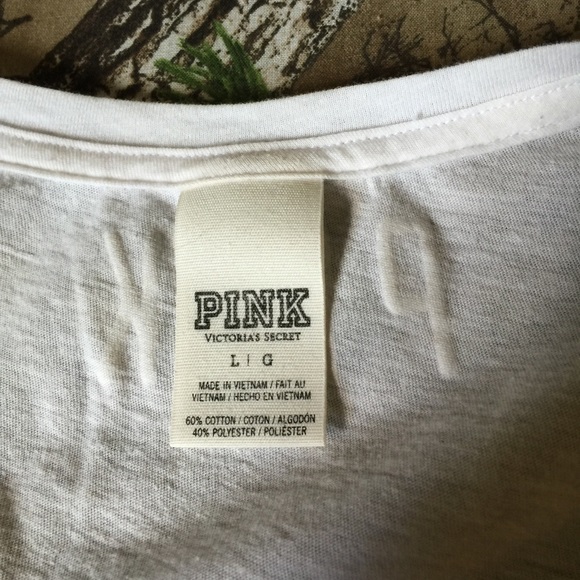 PINK shirt.