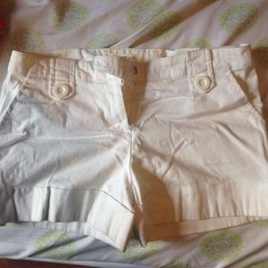 White shorts