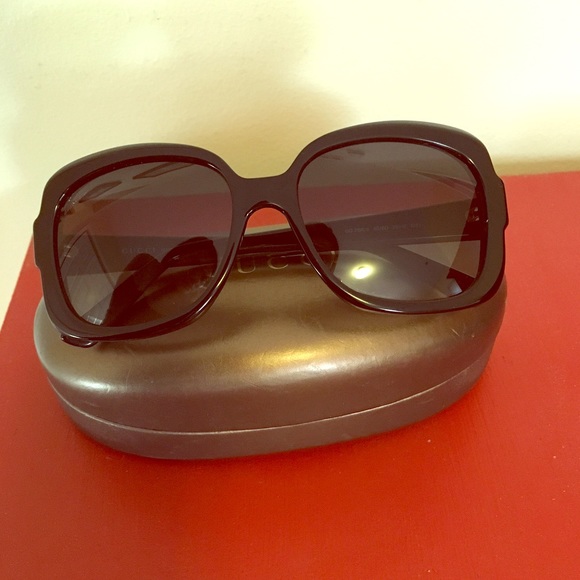 Gucci sunglasses.