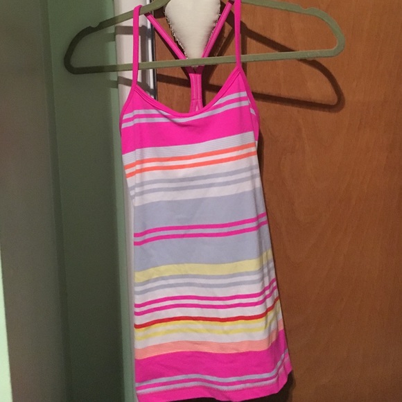 Lulu lemon multi colored tank top