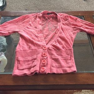 Quarter sleeve lace Cardigan