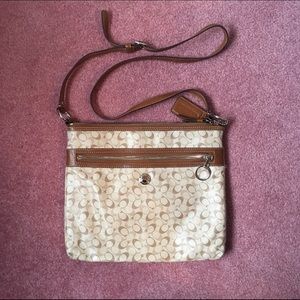 Over the shoulder Coach purse
