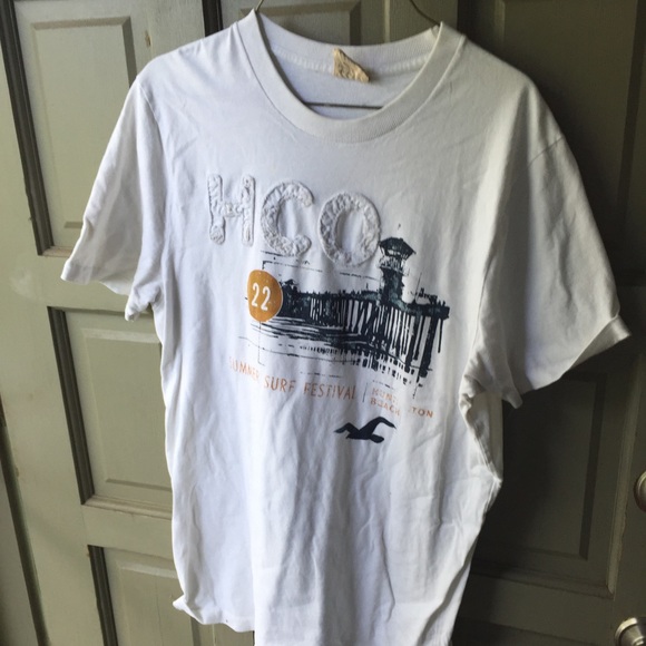 Men's hollister brand muscle tee