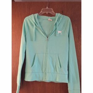 Mint green VS zip up