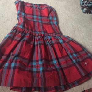 Hollister plaid dress