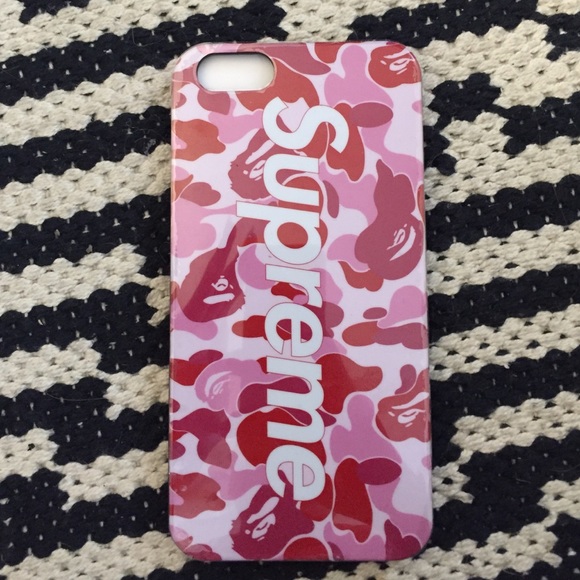 IPhone 6  plus case bape/ supreme