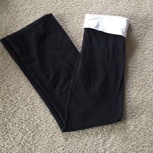 Victoria's Secret fold over yoga pants