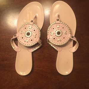 Pink Jelly Jack Rogers