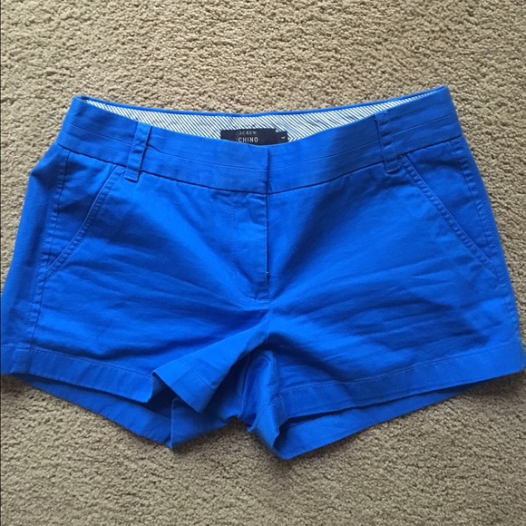 J.CREW 3" chino shorts