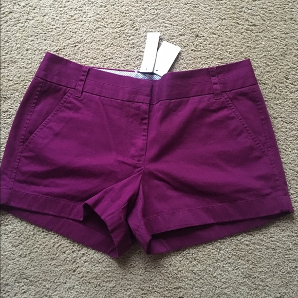 J.CREW 3" chino shorts