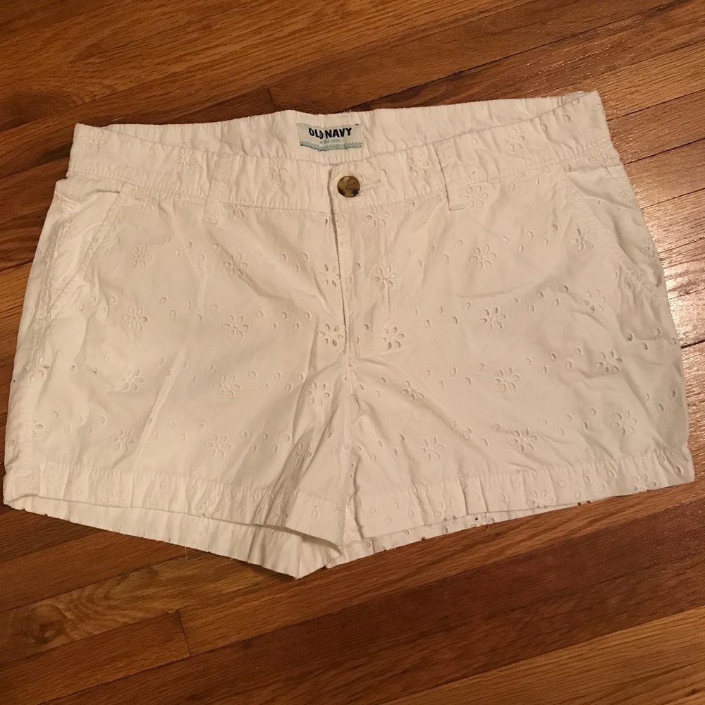 White Shorts