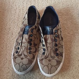 Coach slip on sneakers